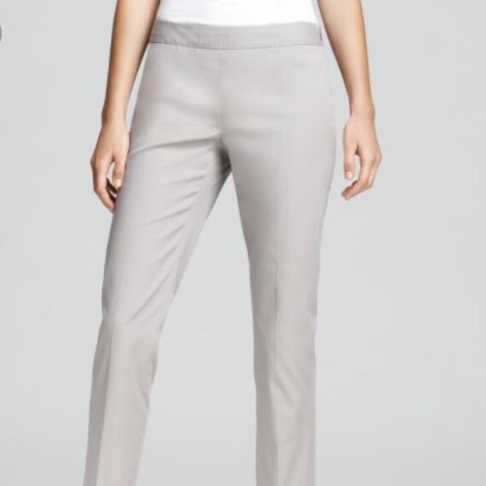 Ankle slim fit slacks